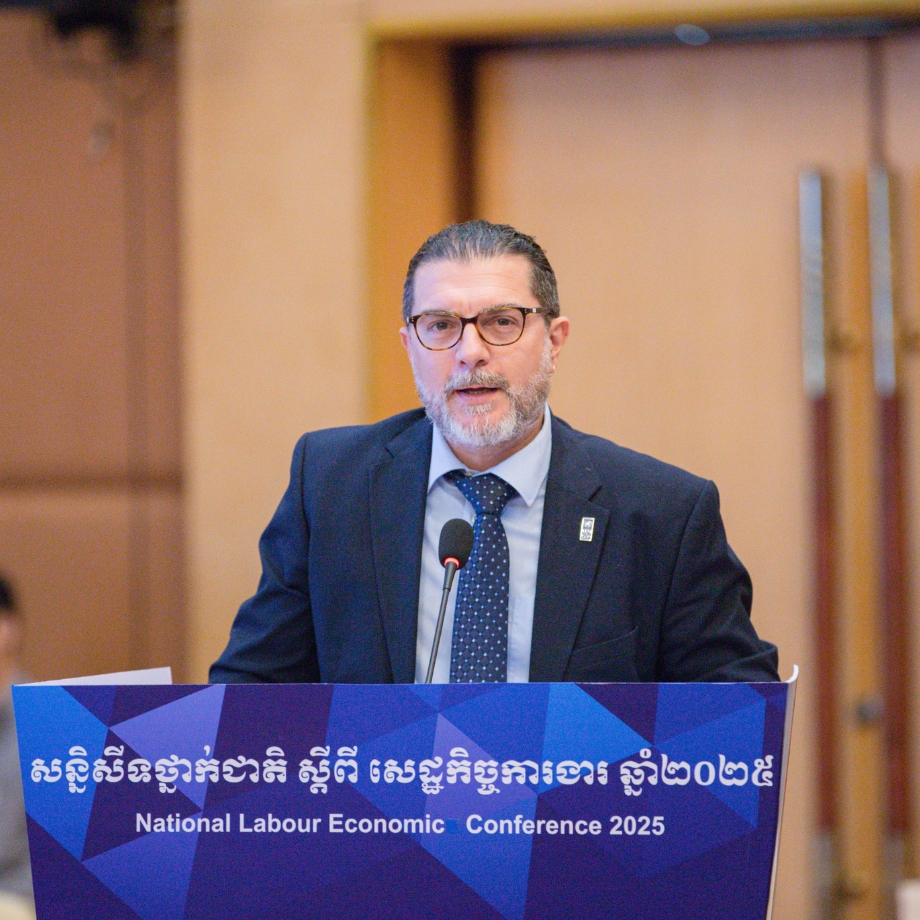 ចំណាប់អារម្មណ៍របស់ លោក Enrico Gavelia តំណាងប្រចាំប្រទេសកម្មវិធីអភិវឌ្ឍន៍សហប្រជាជាតិ (UNDP) នៅកម្ពុជា